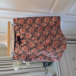 NWT‎ Hickey Freeman Mens Luxury Floral Print Swim Trunks 10" S-34
